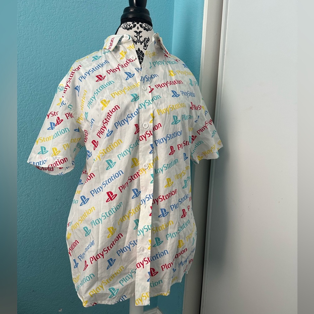 PlayStation button down Large